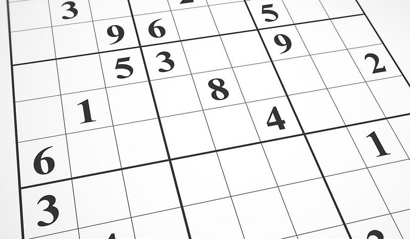 Example Sudoku Board