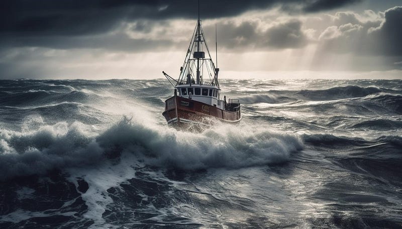 Sailor overcoming challenges at sea