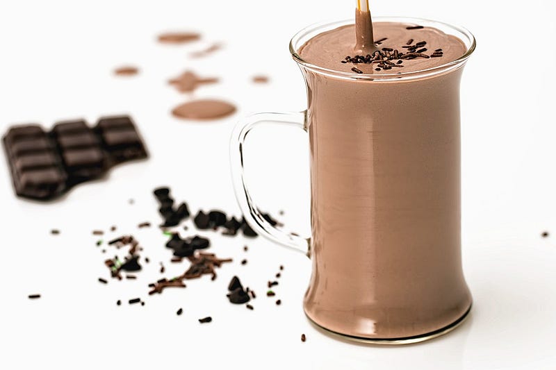 The history of chocolate milk as a medicinal drink