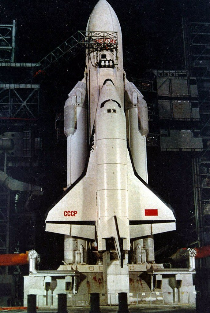 Buran spacecraft in development