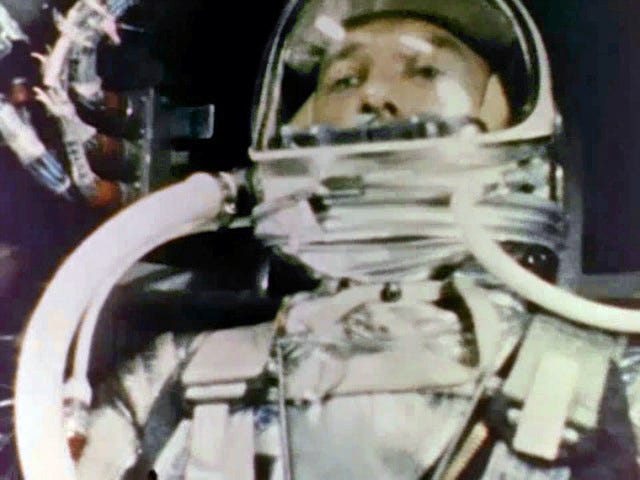 Alan Shepard, the second human in space