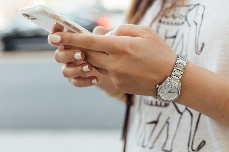 A Millennial contemplating social media engagement