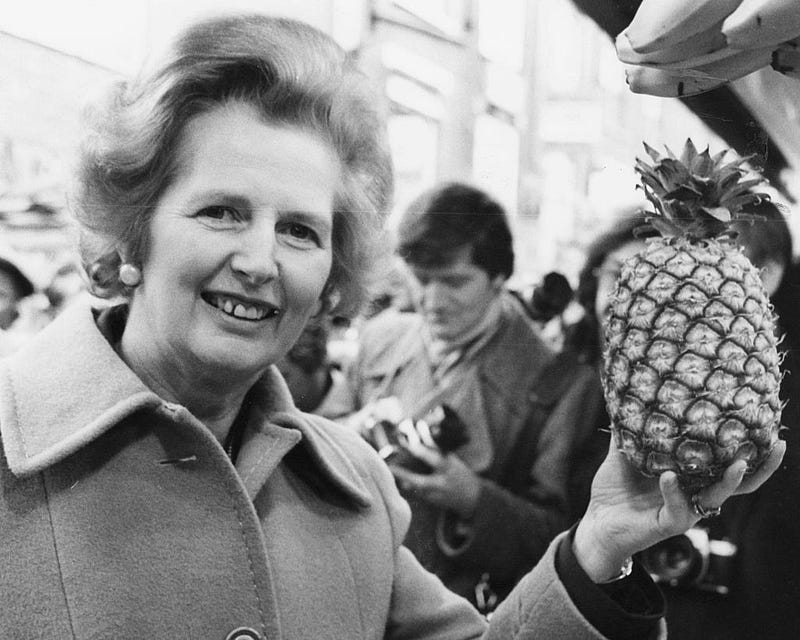 Historical pineapple rental as a status symbol