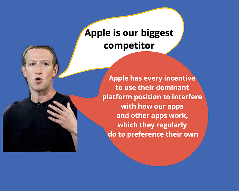 Zuckerberg's Critique of Apple's Privacy Labels