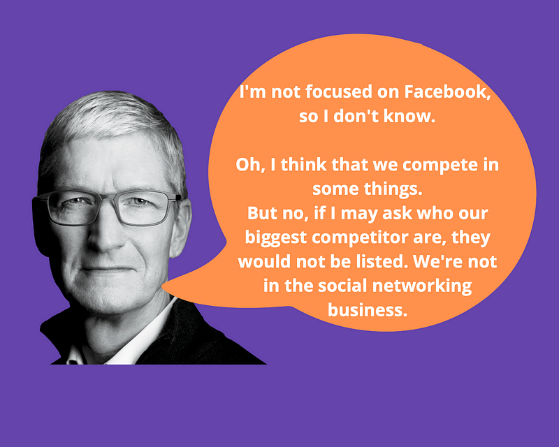 Tim Cook's Perspective on Competition