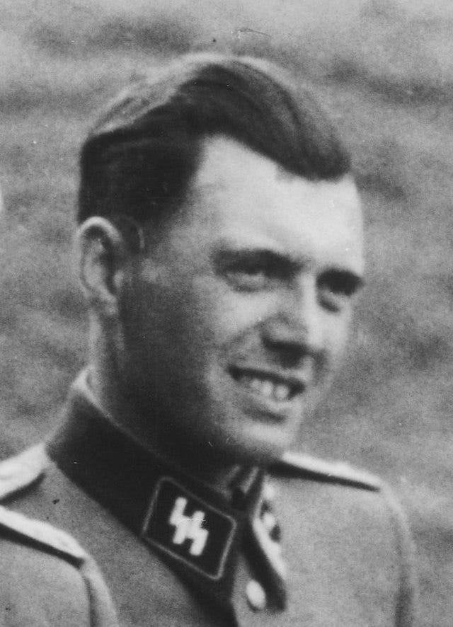 Josef Mengele, the notorious "Angel of Death"