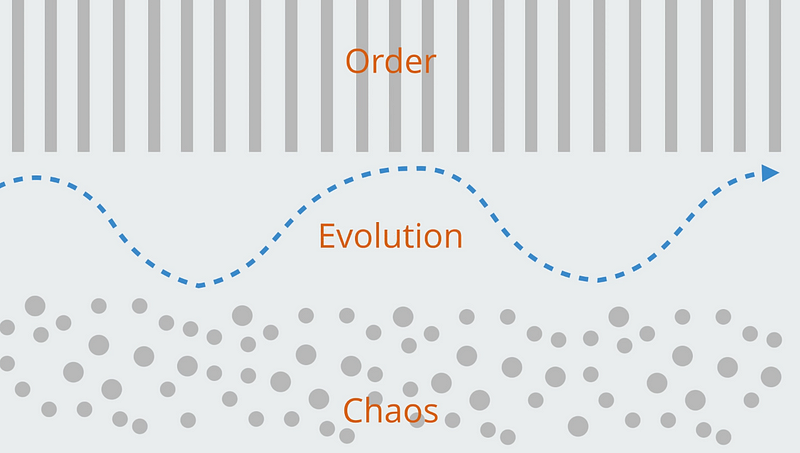 Embracing the edge of chaos for growth