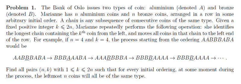 Coins being rearranged by Socrates