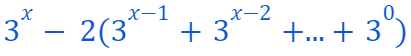 Adding the next power of 3 to n