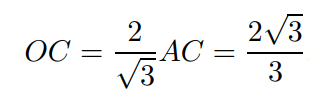 Trigonometric representation of the triangle