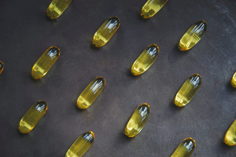 Fish oil capsules showcasing the benefits for heart health